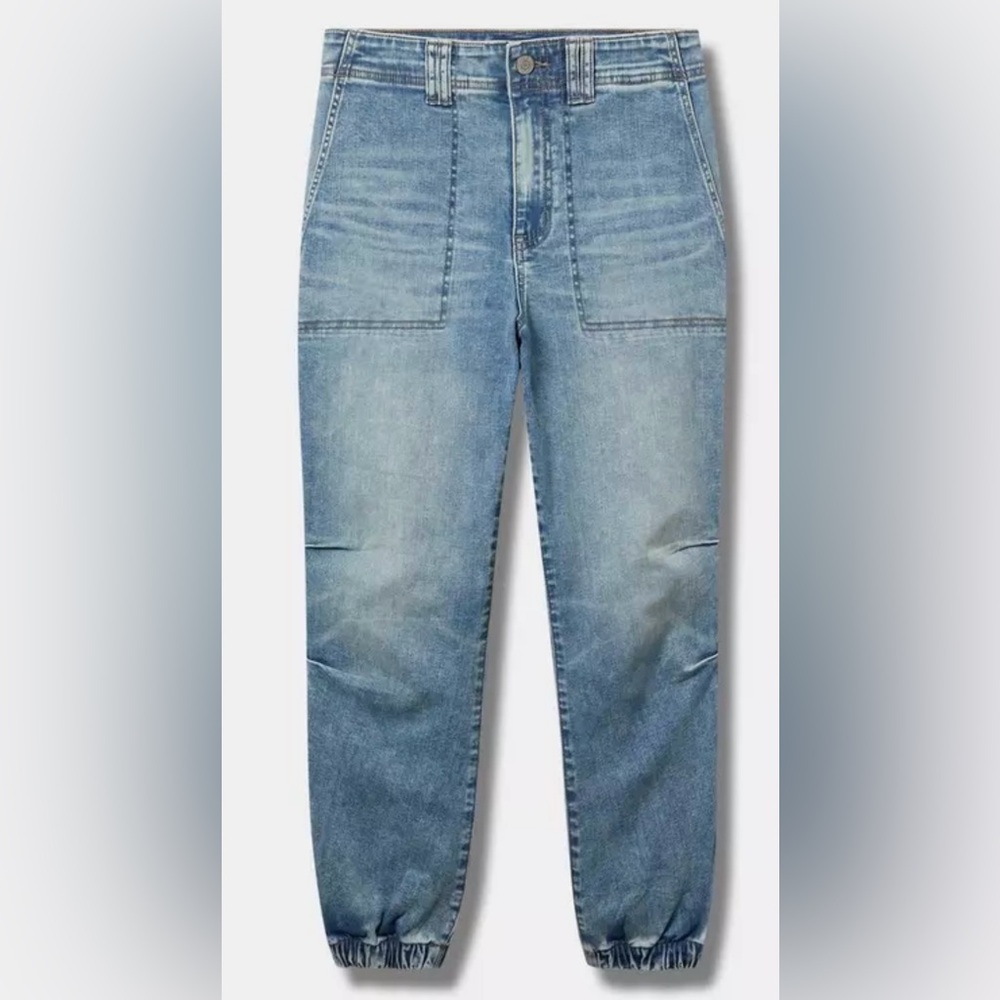 TORRID Mid-Rise Denim/Jean Joggers - 18R